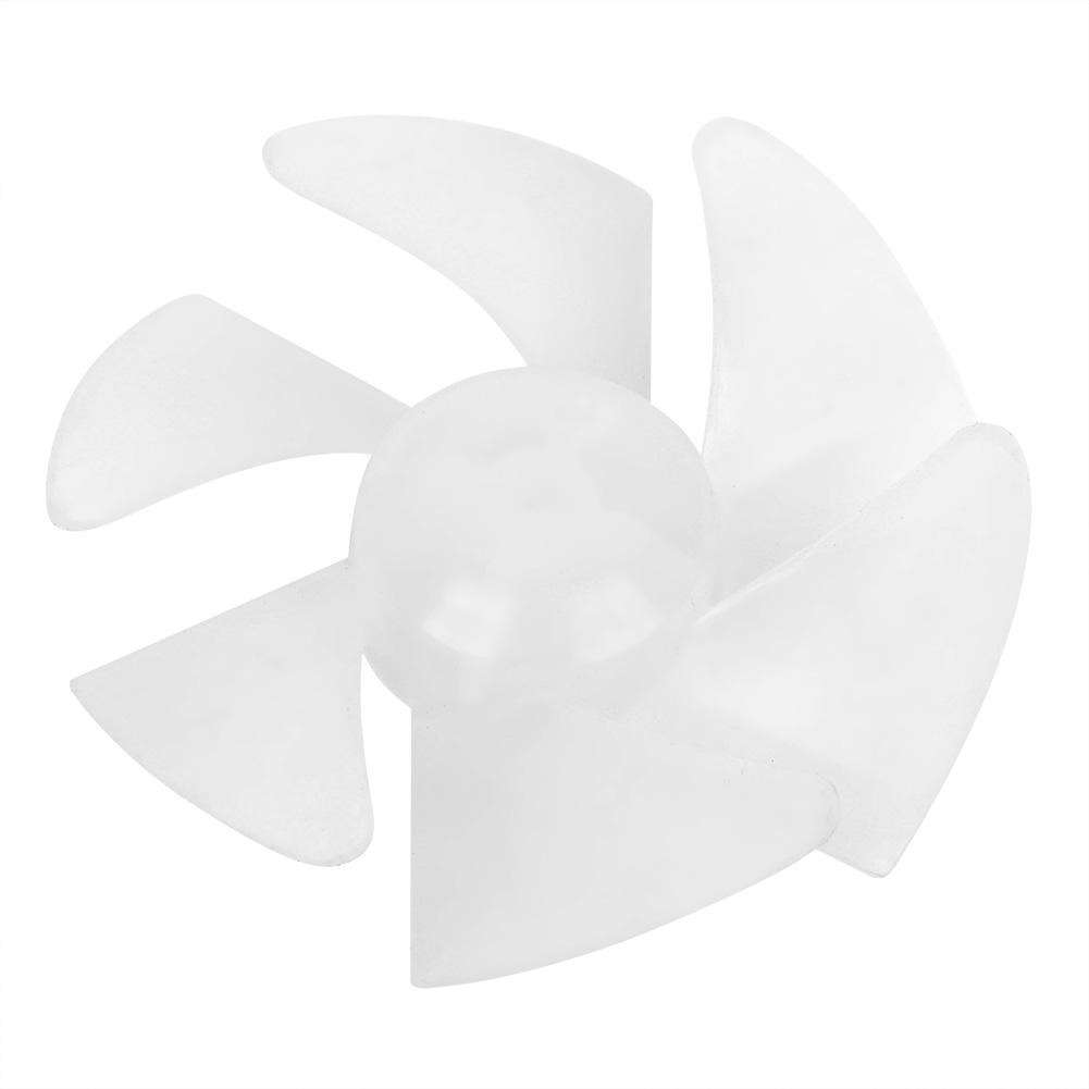 10Pcs Mini Plastic Fan Blade Small Power Hair Dryer Fan Leaves Motor Accessories