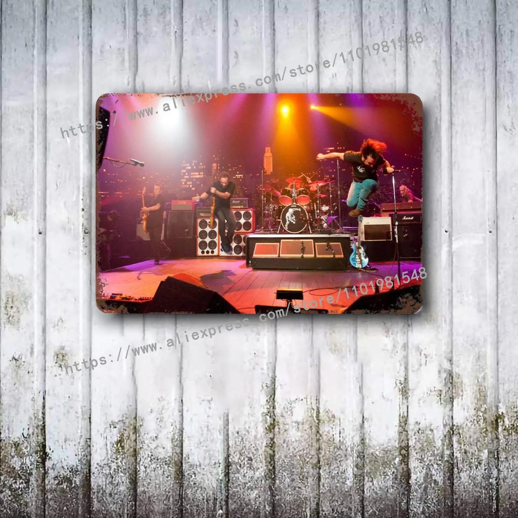 Pearl Jam Band metal Decor Poster Vintage Tin Sign Metal Sign Decorative Plaque for Pub Bar Man Cave Club Wall Decoration