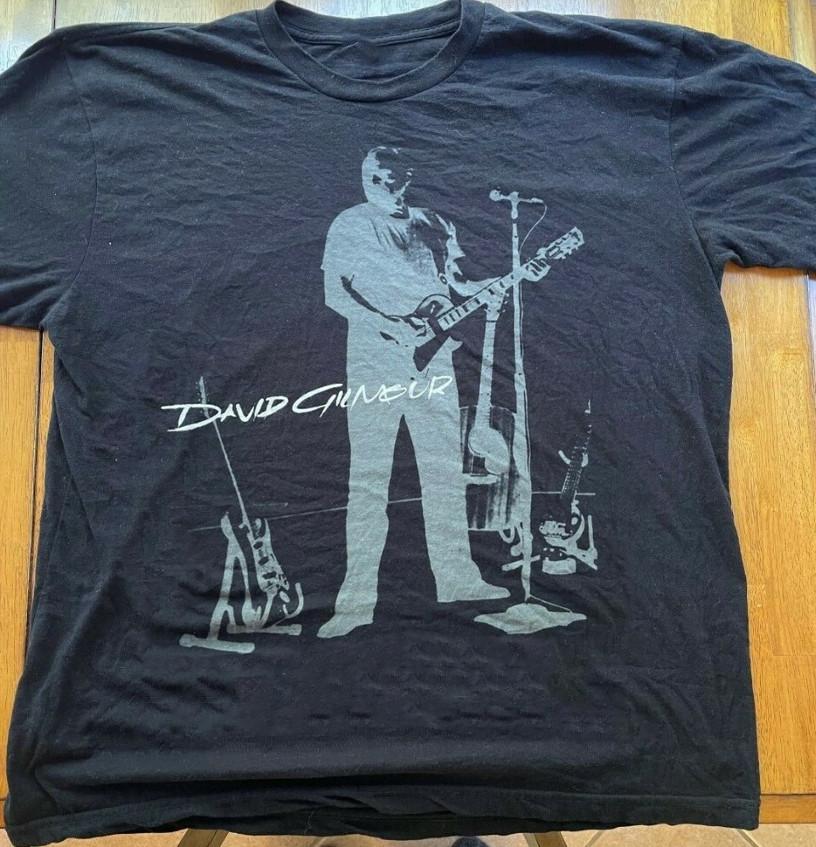 David Gilmour On An Island Unisex Cotton T-Shirt SB337 Unisex T-Shirt L