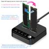 M.2 NVME SATA Duplicator M.2 NVME SATA SSD Cloner Dual Bay Offline Clone Tool Free M.2 SSD Enclosure M.2 USB C Adapter