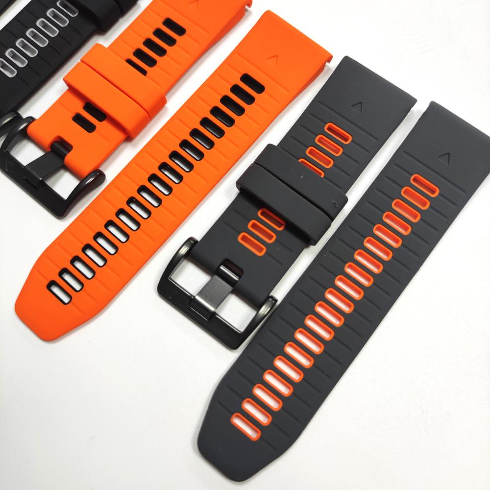 22 26MM Silikon Uhrenarmband für Garmin Fenix8 E Fenix 7 7X 6X 6 Pro 5 5X Epix Gen2 Enduro 3 970 Armband QuickFit Armband