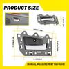 4Pcs Gray Inner Door Handles For Jeep Grand Cherokee 2005-2010 Full Interior Set