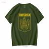 Mens Romania Patriotic Flag T Shirt National Logo Country Coat Of Arms Romanian s long or short sleeves vintage Washed Slightly