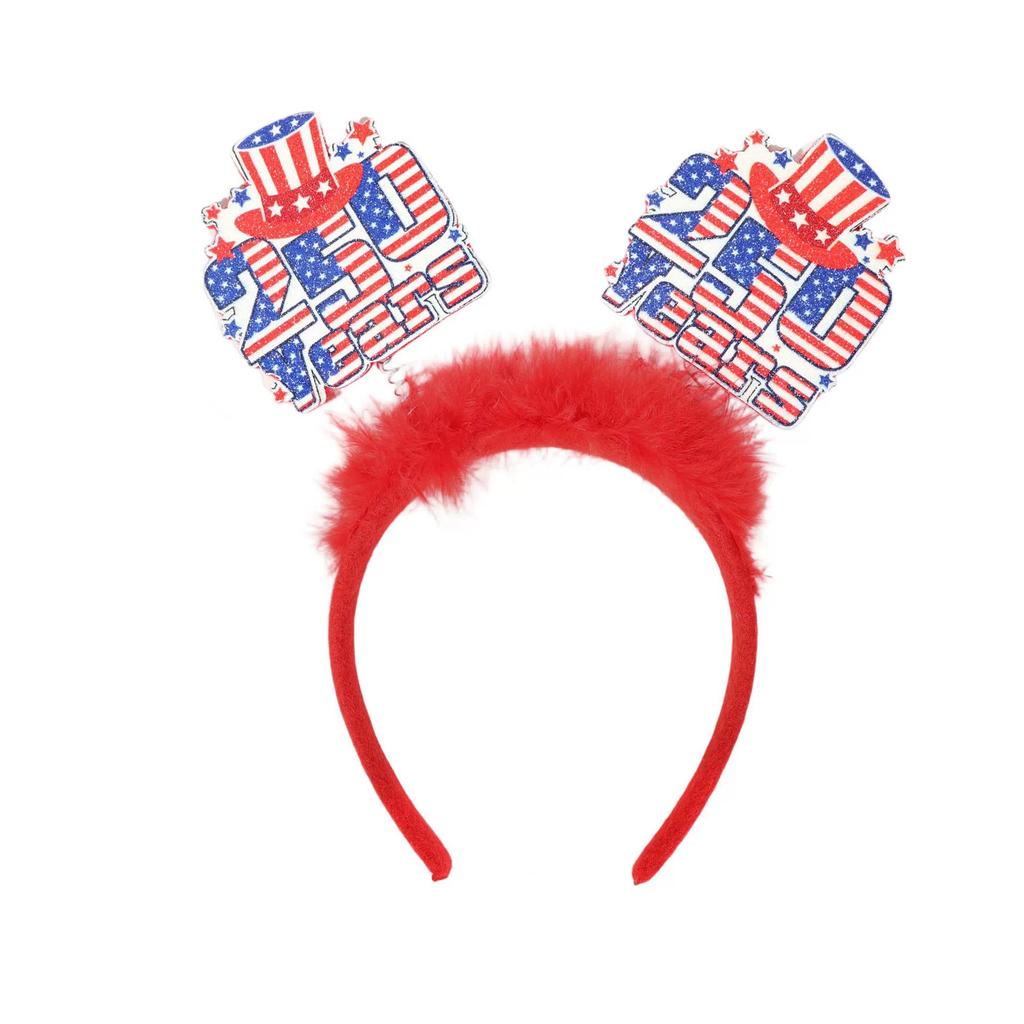Independence Day 0th Anniversary Headband Decoration Adult And Children Patriotic Party Headband Dress Up
