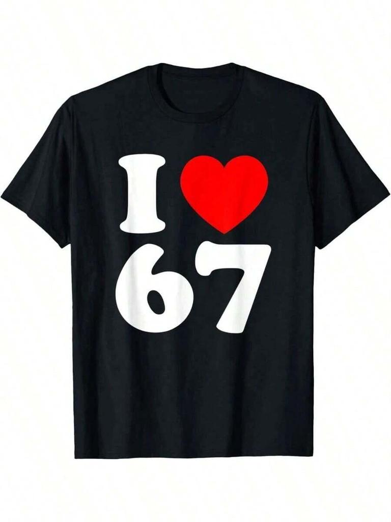 Funny 67 Six Seven Gen-Shirt Unisex – Fashionable Novelty Graphic Printed