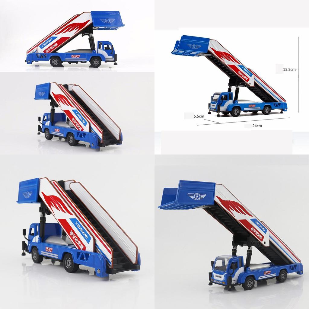 Kdw 1/43 Maßstab Druckguss Boarding-LKW Fahrzeug Legierung Kinder Geschenk Spielzeug Premium Qualität