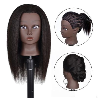 Kapper Cosmetica Afro Haar Manikin Hoofd