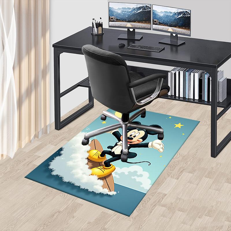 Mickey Mouse Dreams Carpet For Playroom Bedroom Living Room Sofa Home Decorkids Game Area Rug Nonslip Floor Mat