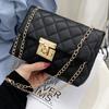 Embroidery Thread Women Bag Trend Luxury Fashion Rhombic Chain Female Crossbody Bag Shoulder Messenger Bag Mobile Phone Handbag