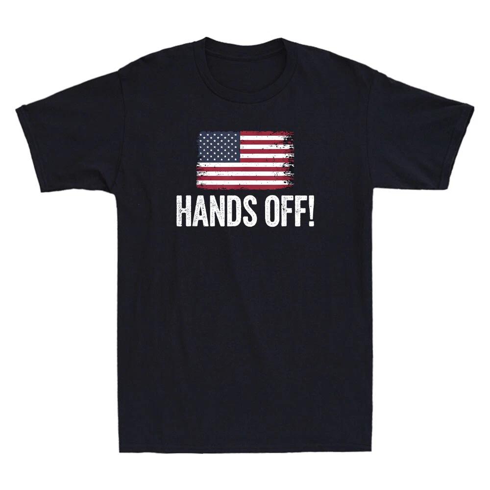 Hands Off Social Security And Medicare Protest Save Men s Short Sleeve T-Shirt XXXXL
