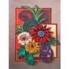Ny spesiell form diamantmaleri Blomst Scenisk mønster DIY 5D Del Drill Kryssstingsett Krystallkunst Rhinestone Broderi
