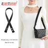 EverToner Leather Bag Strap For Ch-nl 25c Bag Shoulder Strap Replacement Adjustable Crossbody Belts Pearl Chain bag Accessories