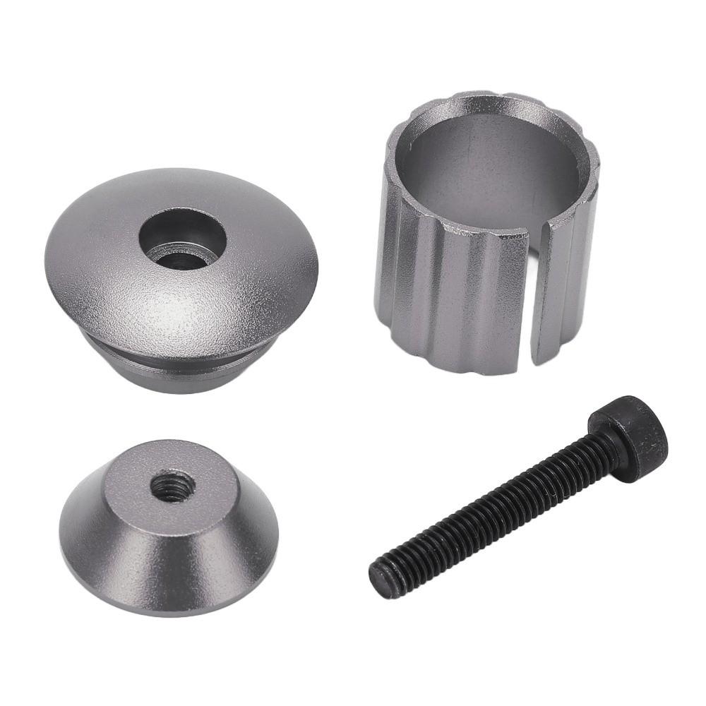 1 Pair Aluminum Material Bike Expansion Bar Plug Bike Handle Grip End Caps  Bike Accessories