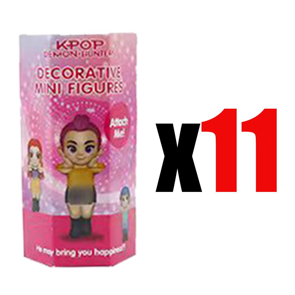 Figura de Anime Kpop Cazadores de Demonios Serie Caja Sorpresa PVC Dibujo Animado Mini Modelo Juguete Muñeca Decoración de Escritorio Niño Regalo Sorpresa de Navidad