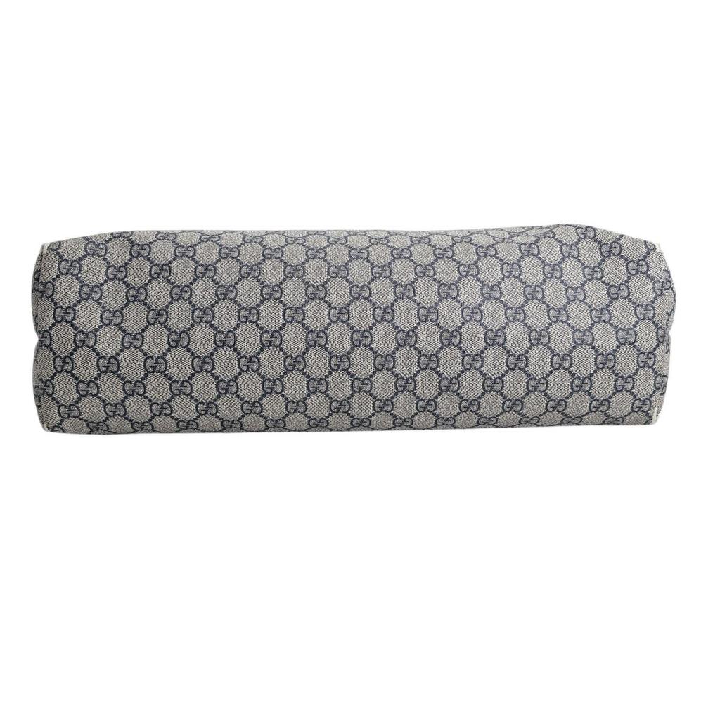 Gucci GG Supreme Tragetasche PVC grau unisex 211120 Gebraucht