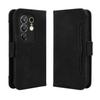 Wallet Case for Camon 19 - Leather/PU, Black, With Card Holder