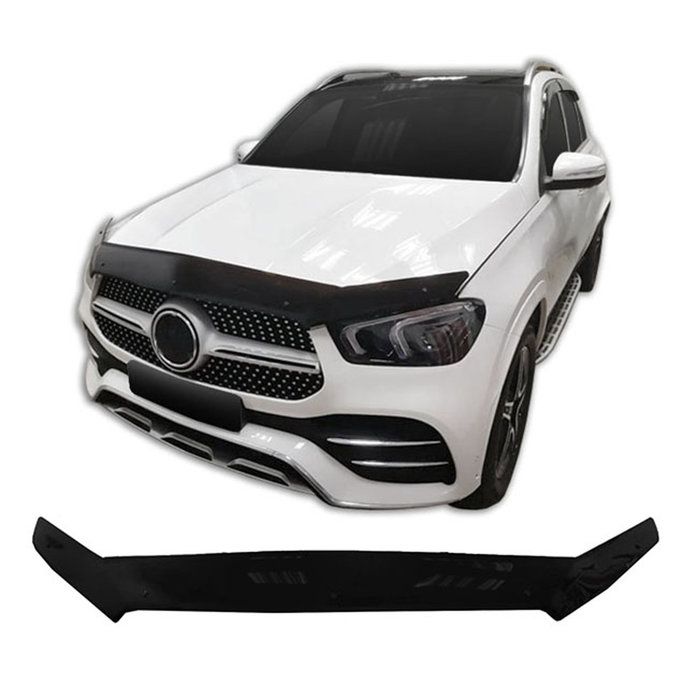 Scoutt | Hood Deflector Protection For Mercedes GLE Class V167 / C167 Since 2018, Aerodynamic, Easy Assembly