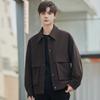 Men's Casual Jacket Spring and Autumn Wear Ruffian Handsome High-end Lapel Korean Version Coat Top