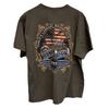 2013 Daytona Beach Bike Week T-Shirt Motorcycle Flag Graphic T-Shirt L/XL