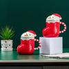 Christmas Water Cup Creative Christmas Ceramic Cup Snowman Mug High Value Cup