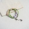 Jingdezhen Ceramic Bracelet Jewelry Double-layer Stacked Beaded Gold List Title Bracelet Wholesale