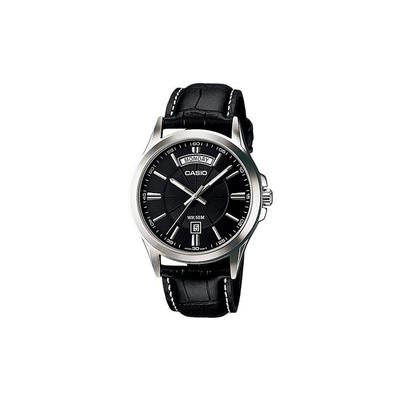 STANDARD Series Business Casual 50 M Waterproof Quartz Movement Artificial Leather Strap Japanese and Korean Watch Men's Watch MTP-1381L-1A