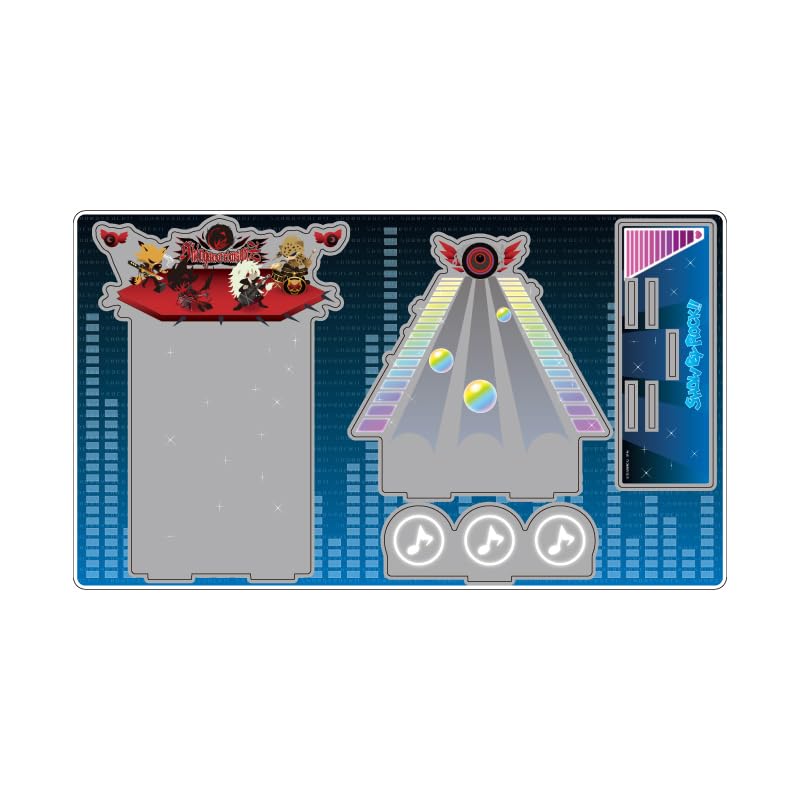 

SHOW BY ROCK 28 Shingan Crimsonz [Official Illustration] Premium Acrylic Diorama Plate