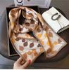 Big Brand Double-sided Printed Long Headband Silk Scarf Hin Scarf Ribbon Tie Bag Decoration Suit Scarf Waist Belt Multi Function