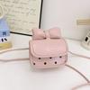 Shoulder Kid Fashion Crossbody Bag With Featuring Polka Dot Prints And Bow Decor