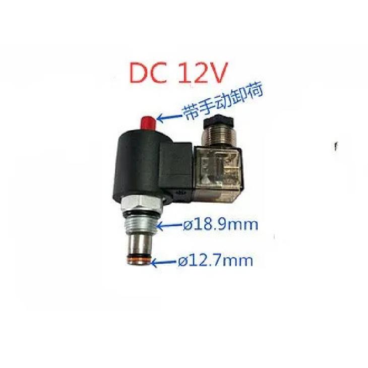 DHF08-220H SV08-2NCP-M Normally Closed Solenoid Valve Pressure Maintenance Valve Unloading Valve Lifter Power Unit