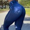 Slimming Fitness Pants High-elastic Soft Imitation Jeans Women Pants for Sport