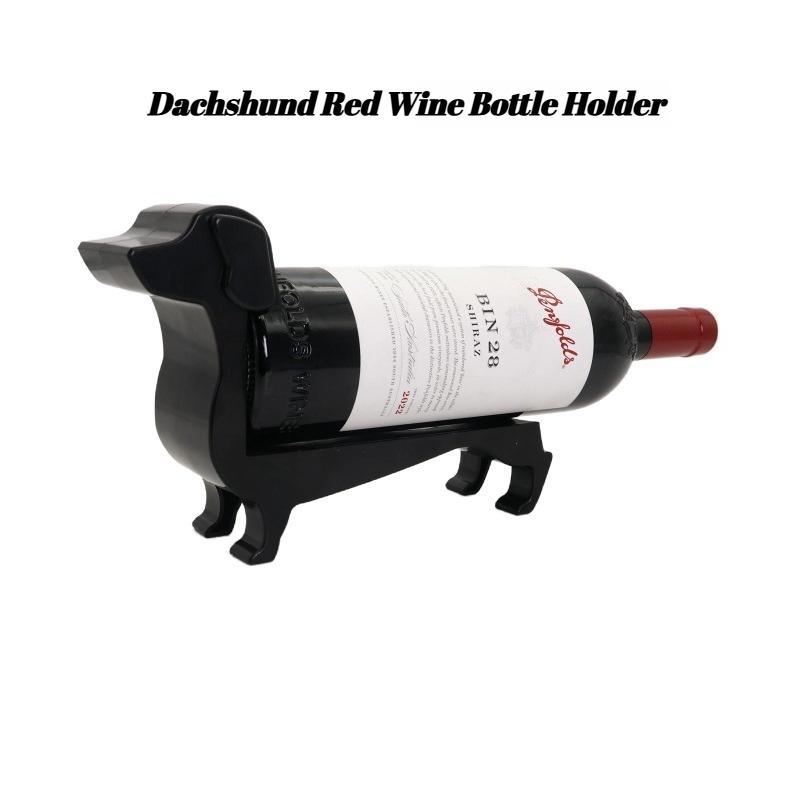 New Dog Wine Bottle Holder Dachshund Wine Rack Wine Support Arrangement Decorative Shelf