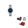 Tissot Classic Collection Quartz Movement 50 Meter Water Resistance Women's Watch 34mm Blue Dial T143.210.11.041.00