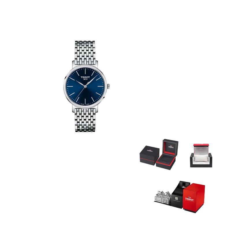 

TISSOT Classic Collection Quartz Movement 50 meter Water Resistance Women s Watch 34mm Blue Dial T143.210.11.041.00 Blue Dial