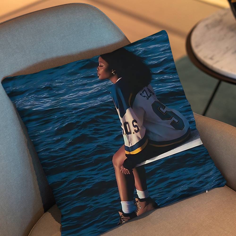 Hot Sos Ctrl Sza Pillow Cover Living Room Sofa Cushion Cover Bedroom Room Bed Pillow Cover Home Decoration