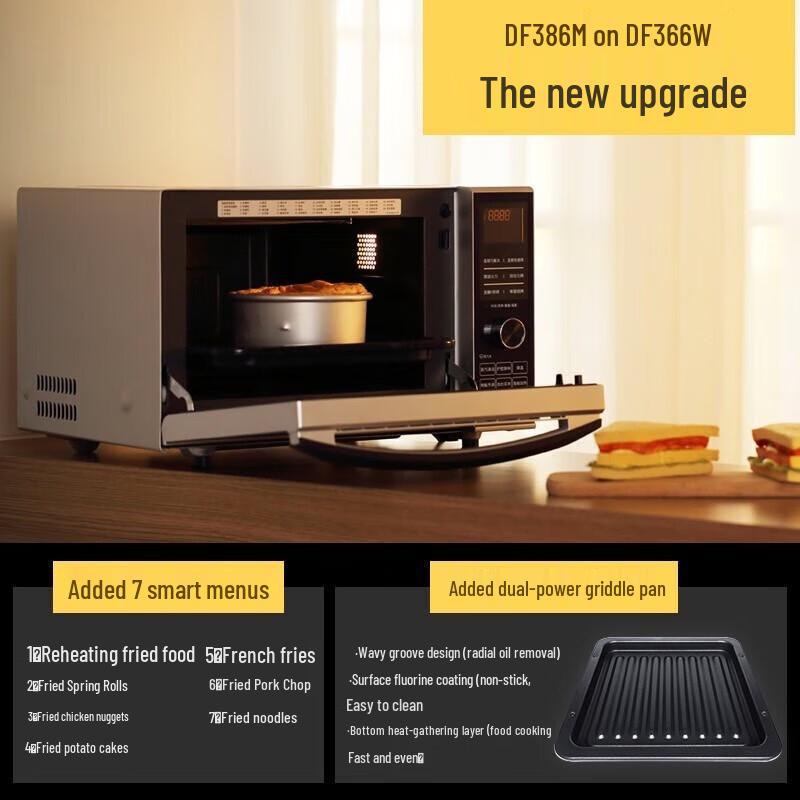 Panasonic 23L Inverter Microwave Oven Combo CN plug (adapter included)