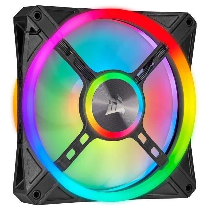 CORSAIR Ventilateur iCUE QL140 RGB - Diamètre 140mm - (CO-9050099-WW)