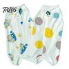 Skin-friendly Cat Clothing Recovery Suit, Soft Cotton Clothing, Cute Cartoon Print Four-Leg Clothes, Easy Buckle Clothes After Surgery Apparel