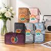 Women Retro Pattern Purse Fashion Casual Multi Slot Long Wallet Daily Use Stylish Portable Card Holder