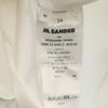 JIL SANDER made in Italy Long sleeve Gathered blouse 34 white shirt Women Used