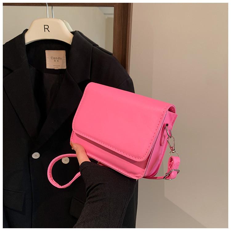 Trendige Streetstyle Umhängetasche 2023 Winter Neu Lässige Pendlertasche Retro Einfach Kleine Quadratische Tasche