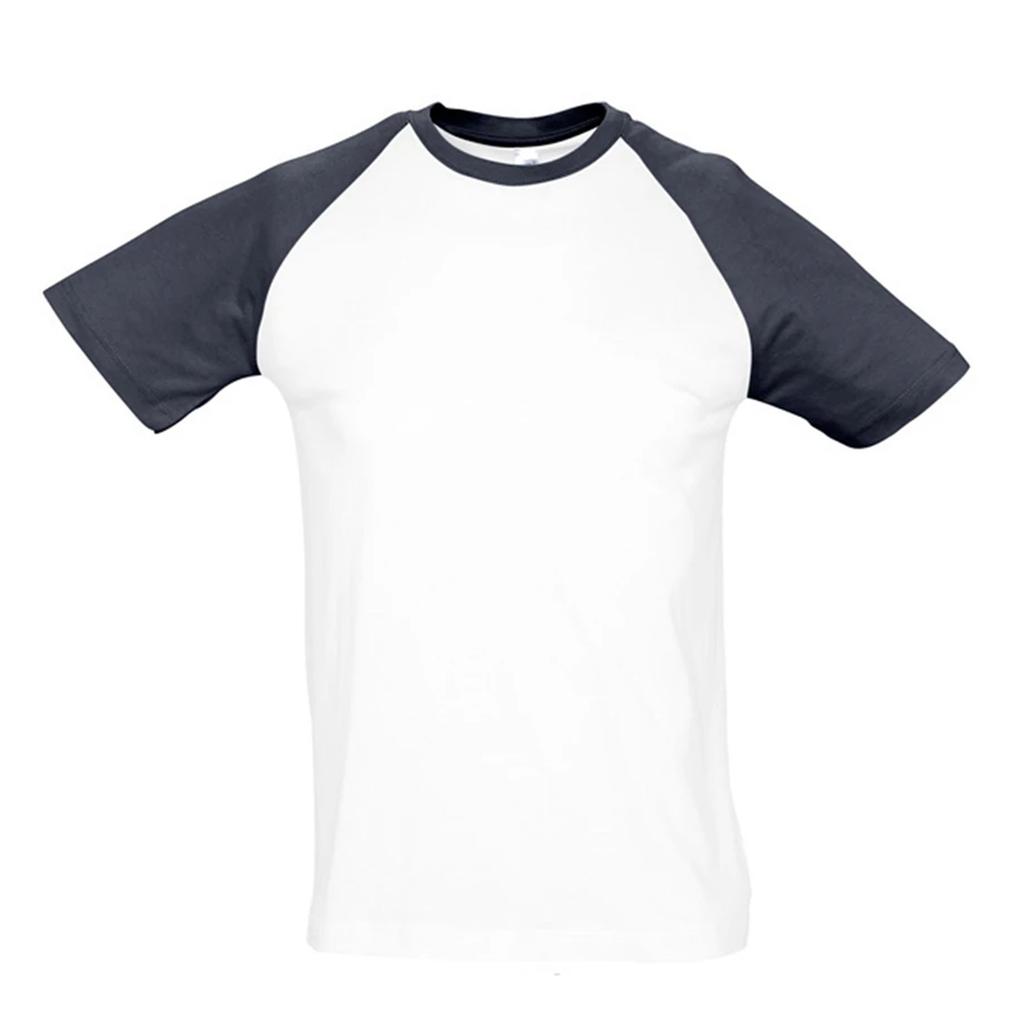 SOLS Funky Kontrast-Kurzarm-T-Shirt für Herren