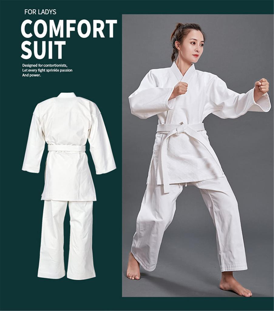 Judo Karate se vším pro karate, bojové sporty, volné cvičení, doporučeno pro školu, fyzickou aktivitu, unisex kimono, kimono, opasek, bavlna, trénink, lekce, kimono