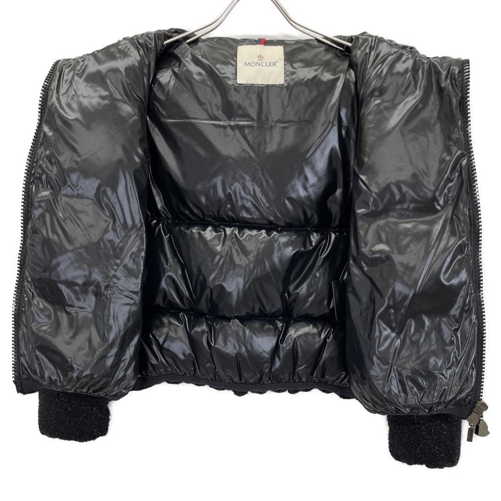 MONCLER Parallel RATEL Black Lamette Tweet Short Down Jacket Jacket 00 blackUsed