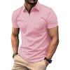 Farbe Herren Mode und Komfort Vielfalt 3D Digitaldruck Reißverschluss Sommer Outdoor Kleidung Europa Vereinigte Beliebte Poloshirt