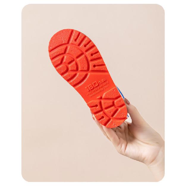 Authentic Drawstring Ultraman Tiga Zero Children's Rain Boots Mid-Calf Non-Slip Boys Kindergarten Students Waterproof Boots