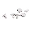 500 Set Leather Crafting Rivets 9x6mm Stainless Steel Double Cap Leather Rivets for Handcraft