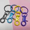 5Pcs/set Color Dog Buckle Set Stationery Clamp Spot Wholesale DIY Clamp Buckle Hook Buckle Zinc Alloy Keychain
