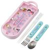 Skater Bento Chopsticks Trio Set Fun Fun for Boys and Children's (Chopsticks, Spoon, Fork, 16.5cm) - Snoopy, Friends, Girls, TACC2-A