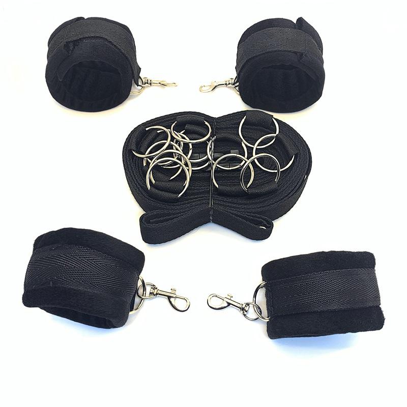 Bed Restraint Set Couple Sex Toys Bondage Handcuff Kit Adult Game Tool 18+ Erotic Tie Downs Arm Ankle Sextoy